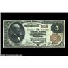 Image 1 : Boston, MA - $5 1882 Brown Back Fr. 472 The First Ward NB Ch. # 2112A nice layout on this $5 Brown B