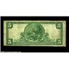 Image 2 : Malden, MA - $5 1902 Plain Back Fr. 598 The First NB Ch. # 588Evenly circulated Fine, with good sign