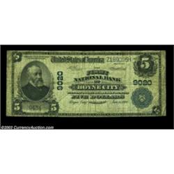 Boyne City, MI - $5 1902 Plain Back Fr. 600 The First NB Ch. # 9020A just plain scarce note from the