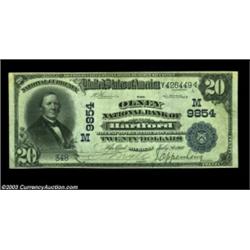 Hartford, MI - $20 1902 Date Back Fr. 645 The Olney NB Ch. # (M)9854An ex-Grinnell collection exampl