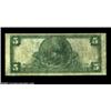 Image 2 : L'Anse Creuse, MI - $5 1902 Plain Back Fr. 609 The First NB Ch. # 12661A great Michigan rarity and o