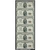 Image 1 : Columbus, MS - $5 1929 Ty. 2 First-Columbus NB Ch. # 10738 Uncut SheetWe are indeed fortunate that a