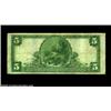 Image 2 : Pontotoc, MS - $5 1902 Plain Back Fr. 600 First NB of Pontotoc Ch. # 9040A very much above average n