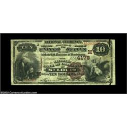 Saint Louis, MO - $10 1882 Brown Back Fr. 484 NB of Commerce in St. Louis Ch. # (M)4178From a prolif