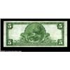 Image 2 : Saint Louis, MO - $5 1902 Plain Back Fr. 608 National City Bank of St. Louis Ch. # 11989A lovely, we