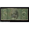 Image 2 : Portsmouth, NH - $1 Original Fr. 380 The First NB Ch. # 19A nice, evenly circulated example from low