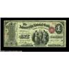 Image 1 : Auburn, NY - $1 Original Fr. 380 The Auburn City NB Ch. # 1285A lovely note from this rare Auburn ba