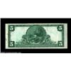 Image 2 : Binghamton, NY - $5 1902 Plain Back Fr. 598 The City NB Ch. # (E)1189A simply lovely note which our.