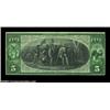 Image 2 : Brockport, NY - $5 1875 Fr. 401 The First NB Ch. # 382A beautiful First Charter five, with great col