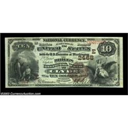 Clyde, NY - $10 1882 Brown Back Fr. 490 The Briggs NB Ch. # (E)2468A gorgeous example from the only.