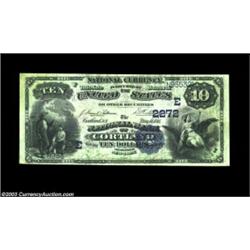 Cortland, NY - $10 1882 Date Back Fr. 542 The NB of Cortland Ch. # (E)2272A much scarcer type from h