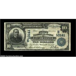 East Rochester, NY - $10 1902 Date Back Fr. 620 The First NB Ch. # (E)10141Common in small size, but