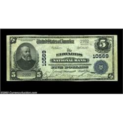 Edwards, NY - $5 1902 Plain Back Fr. 605 The Edwards NB Ch. # 10569A true wonder note for for grade.