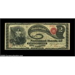 Fayetteville, NY - $2 Original Fr. 387 The NB of Fayetteville Ch. # 1110An extraordinary note and th