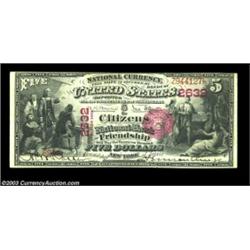 Friendship, NY - $5 1875 Fr. 405 The Citizens NB Ch. # 2632Chartered in early 1882, this was one of.