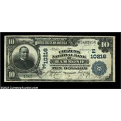Hammond, NY - $10 1902 Date Back Fr. 620 The Citizens NB Ch. # (E)10216A nice example from this very