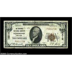 Hammond, NY - $10 1929 Ty. 1 The Citizens NB Ch. # 10216A nicely matched small example, not all that