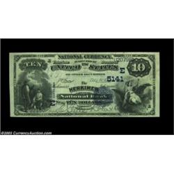 Herkimer, NY - $10 1882 Value Back Fr. 577 Herkimer NB Ch. # (E)5141Although the census lists two $1