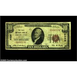 Highland, NY - $10 1929 Ty. 1 The First NB Ch. # 5336A bit more common in small size, but not by muc