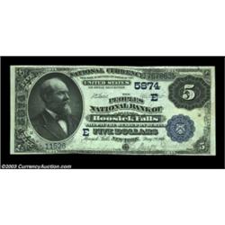 Hoosick Falls, NY - $5 1882 Value Back Fr. 574 The Peoples NB Ch. # (E)5874A new piece to the Value.