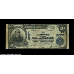 Jordan, NY - $20 1902 Plain Back Fr. 661 The Jordan NB Ch. # 12375A very scarce Syracuse area bank w