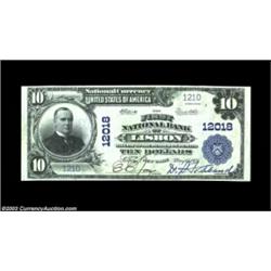 Lisbon, NY - $10 1902 Plain Back Fr. 634 The First NB Ch. # 12018The emergence of this example from.