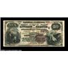 Image 1 : Little Falls, NY - $10 1882 Brown Back Fr. 490 The National Herkimer County Bank Ch. # (E)2400Large.