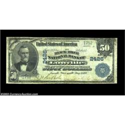 Lowville, NY - $50 1902 Plain Back Fr. 682 The Black River NB Ch. # 2426High denominations only in t