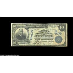 Lyons, NY - $10 1902 Date Back Fr. 616 The Gavitt NB Ch. # (E)7479Large notes only from this bank, c