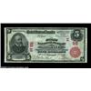 Image 1 : Moravia, NY - $5 1902 Red Seal Fr. 587 The First NB Ch. # (E)99A lovely Red Seal from this low chart