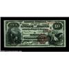 Image 1 : Moravia, NY - $10 1882 Brown Back Fr. 487 The Moravia NB Ch. # (E)2353By far the finest note we've e