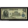 Image 1 : Morristown, NY - $20 1902 Plain Back Fr. 650 The First NB Ch. # 245A very scarce note from the only.