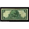 Image 2 : New York, NY - $5 1902 Plain Back Fr. 606 The Citizens NB Ch. # (E)1290The third title used by this.