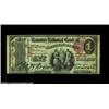 Image 1 : New York, NY - $1 1875 Fr. 384 Hanover NB of the City of New York Ch. # 1352A boldly signed example.