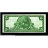 Image 2 : New York, NY - $5 1902 Plain Back Fr. 598 The Merchants NB Ch. # (E)1370A vividly colored example wh