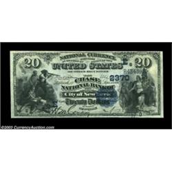 New York, NY - $20 1882 Date Back Fr. 553 The Chase NB Ch. # (E)2370A sharp example of this scarce t