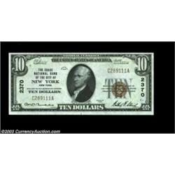 An Uncirculated Chase NB 1929 PairNew York, NY - $10 1929 Ty. 1 Chase NB of the City of New York Ch.