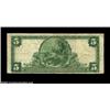 Image 2 : New York, NY - $5 1902 Plain Back Fr. 609 The Claremont NB Ch. # 13027A high charter example that is
