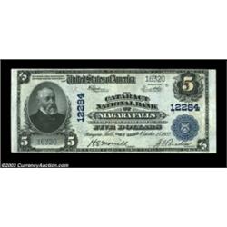 Niagara Falls, NY - $5 1902 Plain Back Fr. 609 The Cataract NB Ch. # 12284First and scarcer of the t
