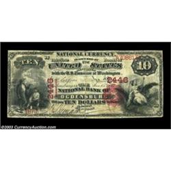 Ogdensburg, NY - $10 1875 Fr. 419 The NB of Ogdensburg Ch. # 2446A decent FCP $10 with a few margin.