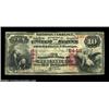 Image 1 : Ogdensburg, NY - $10 1875 Fr. 419 The NB of Ogdensburg Ch. # 2446A decent FCP $10 with a few margin.