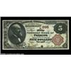 Image 1 : Palmyra, NY - $5 1882 Brown Back Fr. 466 The First NB Ch. # 295A nice $5 Brown Back with a rather or