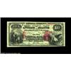 Image 1 : Plattsburgh, NY - $10 1875 Fr. 420 The Iron NB Ch. # 2534First Charters only from this rare bank, wh
