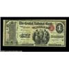 Image 1 : Rome, NY - $1 Original Fr. 380 The Central NB Ch. # 1376A scarcer Rome bank which issued only until.