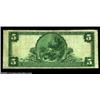 Image 2 : Romulus, NY - $5 1902 Plain Back Fr. 607 The Romulus NB Ch. # (E)11739A great New York rarity from a
