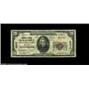 Image 1 : Saranac Lake, NY - $20 1929 Ty. 2 Adirondack NB & TC Ch. # 5072A nice evenly circulated Type 2 examp