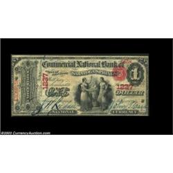 Saratoga Springs, NY - $1 Original Fr. 380 The Commercial NB Ch. # 1227First Charters only from this