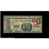 Image 1 : Saratoga Springs, NY - $1 Original Fr. 380 The Commercial NB Ch. # 1227First Charters only from this