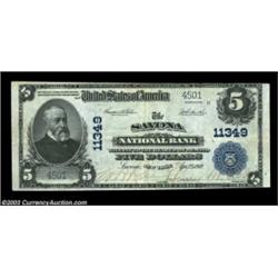 Savona, NY - $5 1902 Plain Back Fr. 606 The Savona NB Ch. # 11349By far the finest of the three larg
