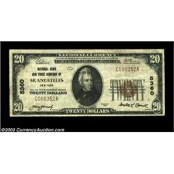 Skaneateles, NY - $20 1929 Ty. 1 NB & TC of Skaneateles Ch. # 5360Evenly circulated Very Fine small.